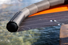 Load image into Gallery viewer, close up ozone Flow v2 branding on a wingfoil portugal