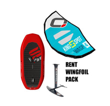Load image into Gallery viewer, Aluguer Rent Full Wing Foil Gear Pack Lisbon Area with KINGZSPOT