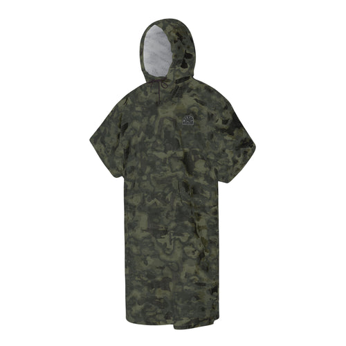 poncho velour mystic kite surf surf clothing change camouflage Kingzspot