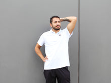 Load image into Gallery viewer, White Sabfoil Polo
