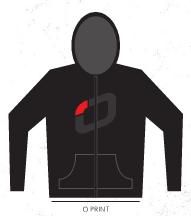 Load image into Gallery viewer, Ozone Hoodie big O with Zip

