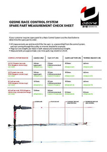 Trimmer Bracket Line para RACE & FOIL RACE